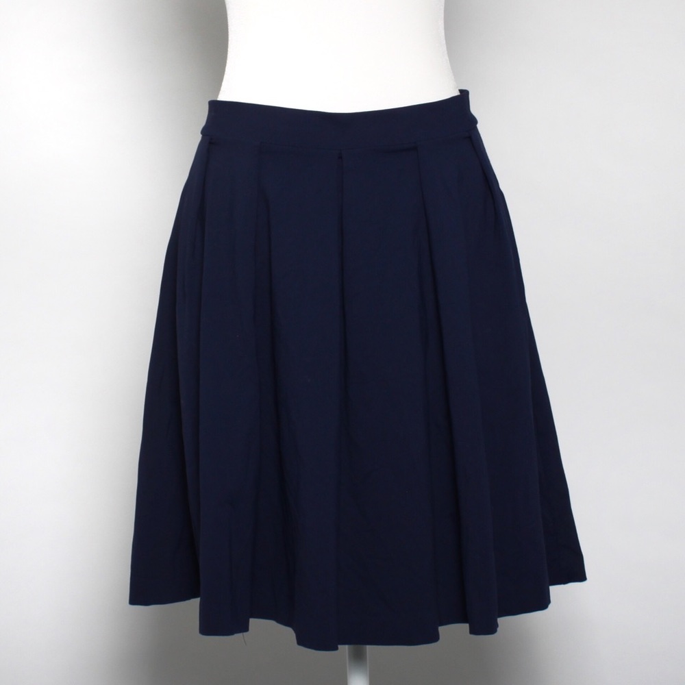 cynthia rowley navy circle skirt size small